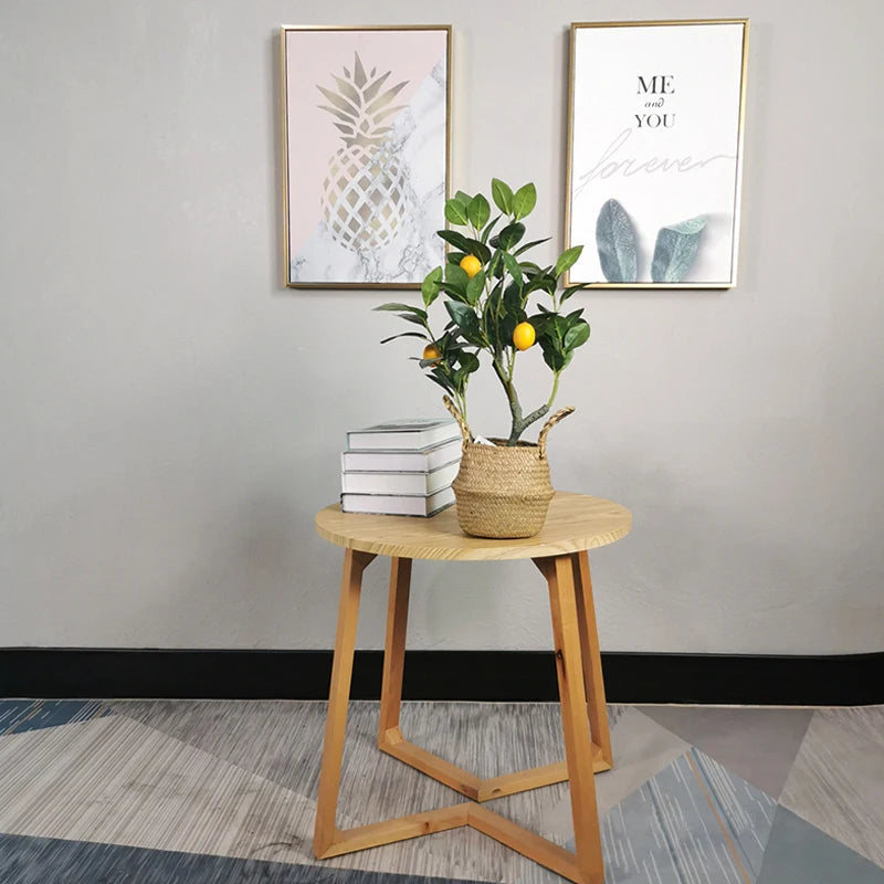 Artificial Lemon Simulation Plant, Plastic Bonsai, Potted Plant, Indoor Decoration, Living Room, Home
